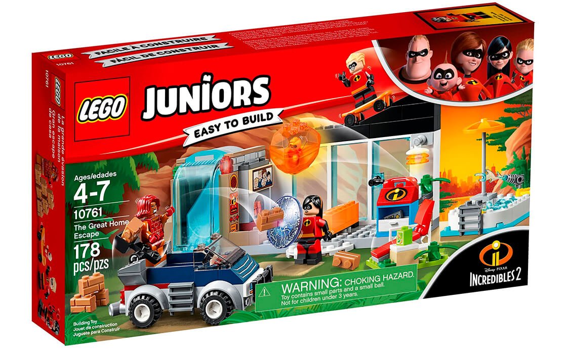 Конструктор Лего LEGO Juniors Большой побег домой (10761), фото №1 Конструктор Лего LEGO Juniors Большой побег домой (10761), фото №1