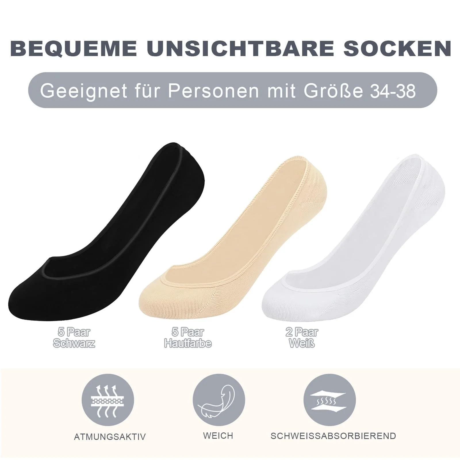 Шкарпетки ZOCONE Бавовняні Жіночі, фото №2