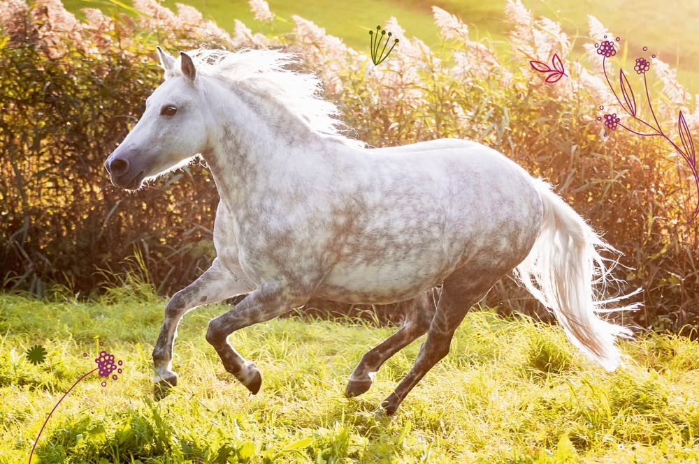Міні-пазл Die Spiegelburg Horse Friends 54 деталі, фото №5
