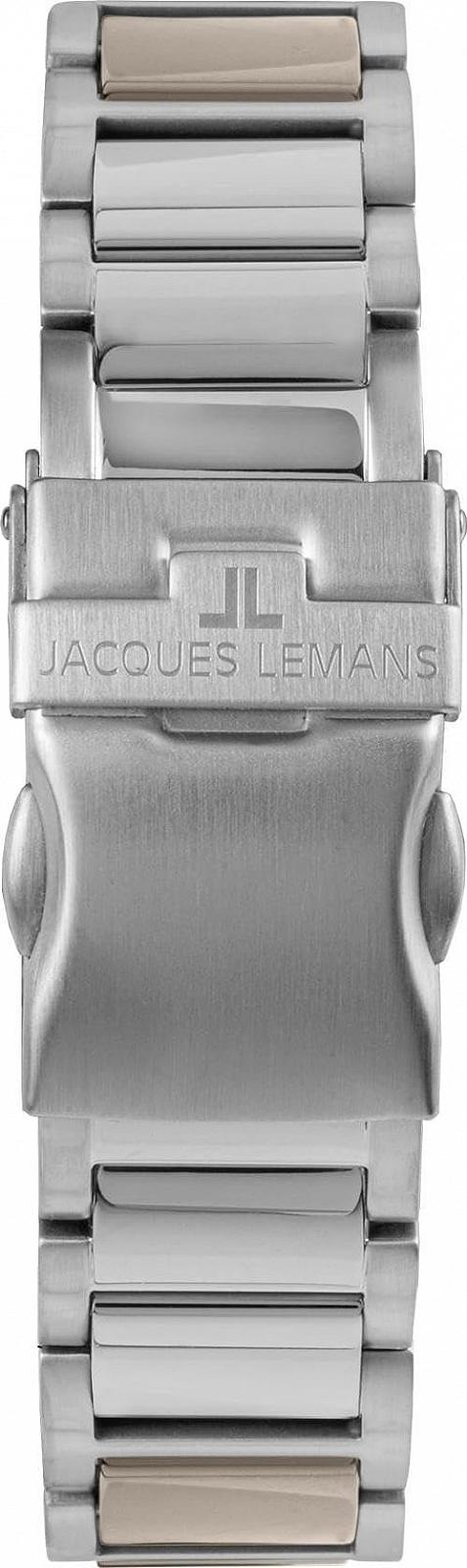 Женские часы Jacques Lemans Кварцевый Аналоговый Taupe, Браслет, фото №5