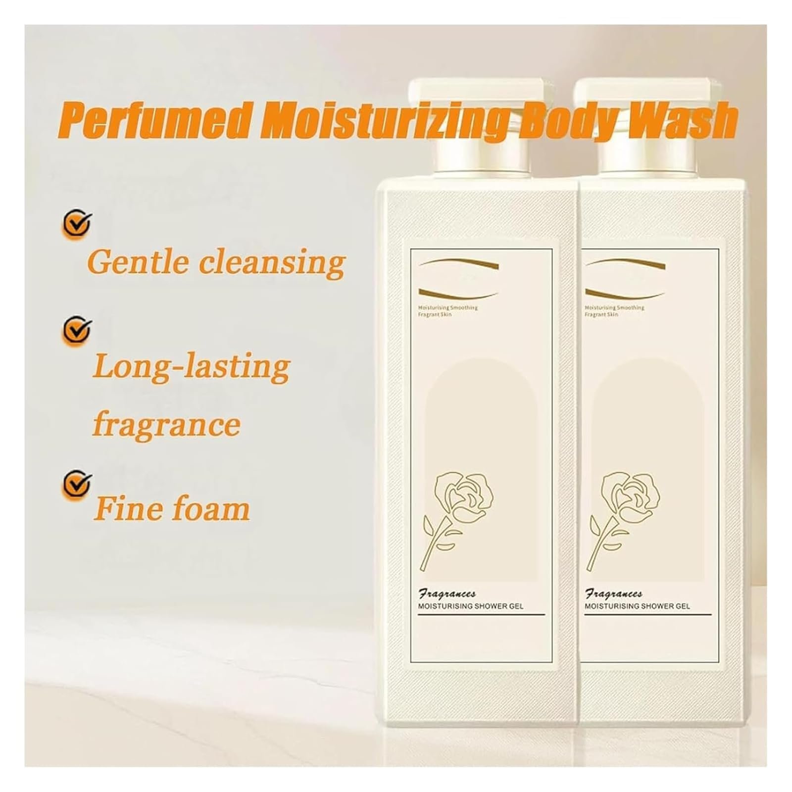 Гель для душу Perfumed Moisturising Body Wash Зволожувальний Парфумований 300 мл, фото №3