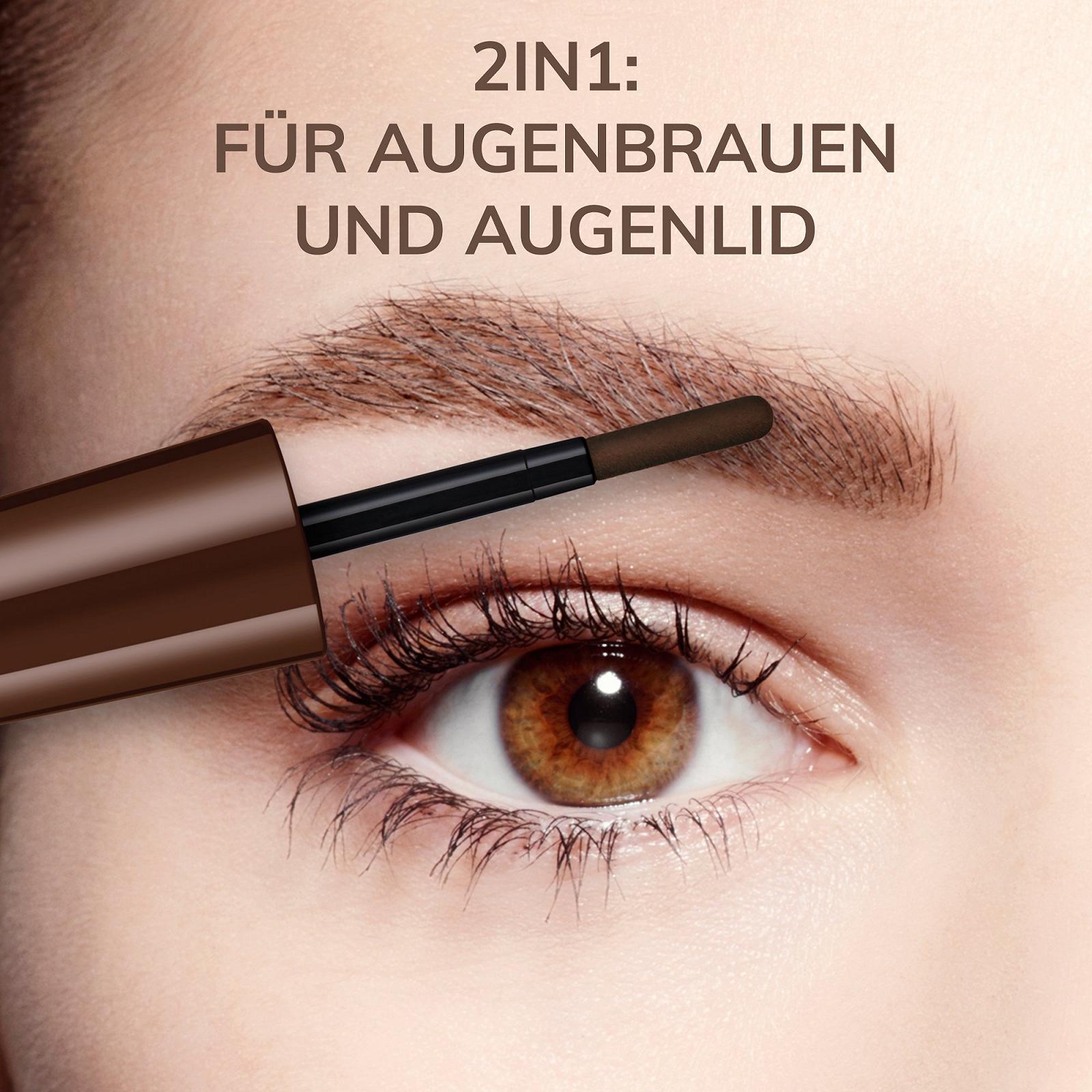 Пудра для брів Manhattan Brow Shake 2-в-1 Тінь для брів та Підводка Темно-коричневий 003, фото №4