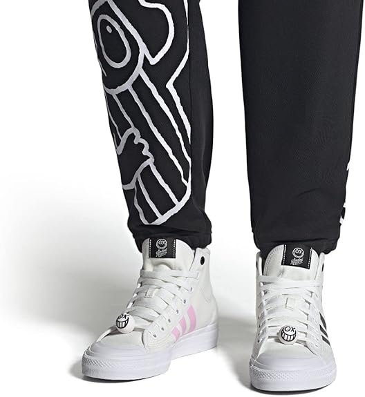 Кроссовки Adidas Nizza High Rf X André Saraiva Белые, фото №3