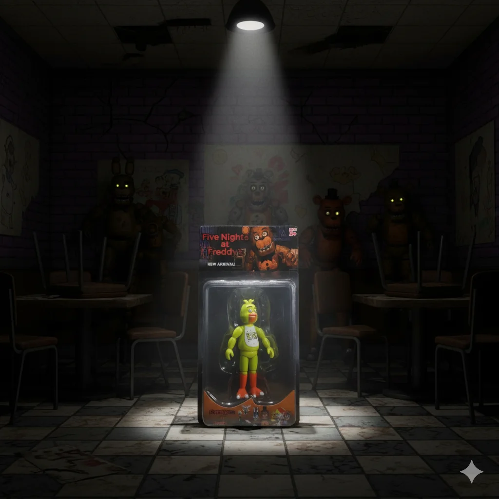 Фігурка П'ять ночей у Фредді Чіка Chica Five Nights на Freddy's FNAF ФНАФ ігрова фігурка 15 см, фото №1 Фігурка П'ять ночей у Фредді Чіка Chica Five Nights на Freddy's FNAF ФНАФ ігрова фігурка 15 см, фото №1