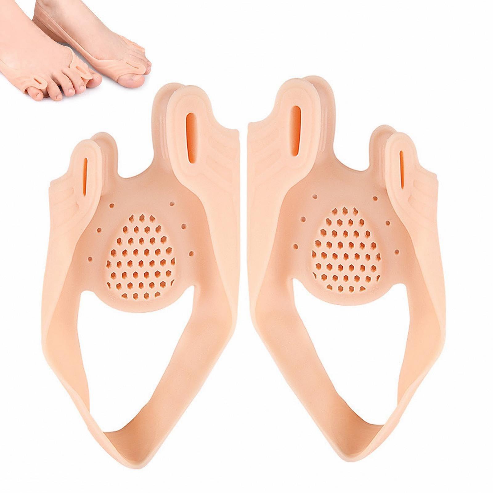 Роздільник для великого пальця ноги Подвійний отвір Коректор молоткоподібного пальця ноги, фото №7