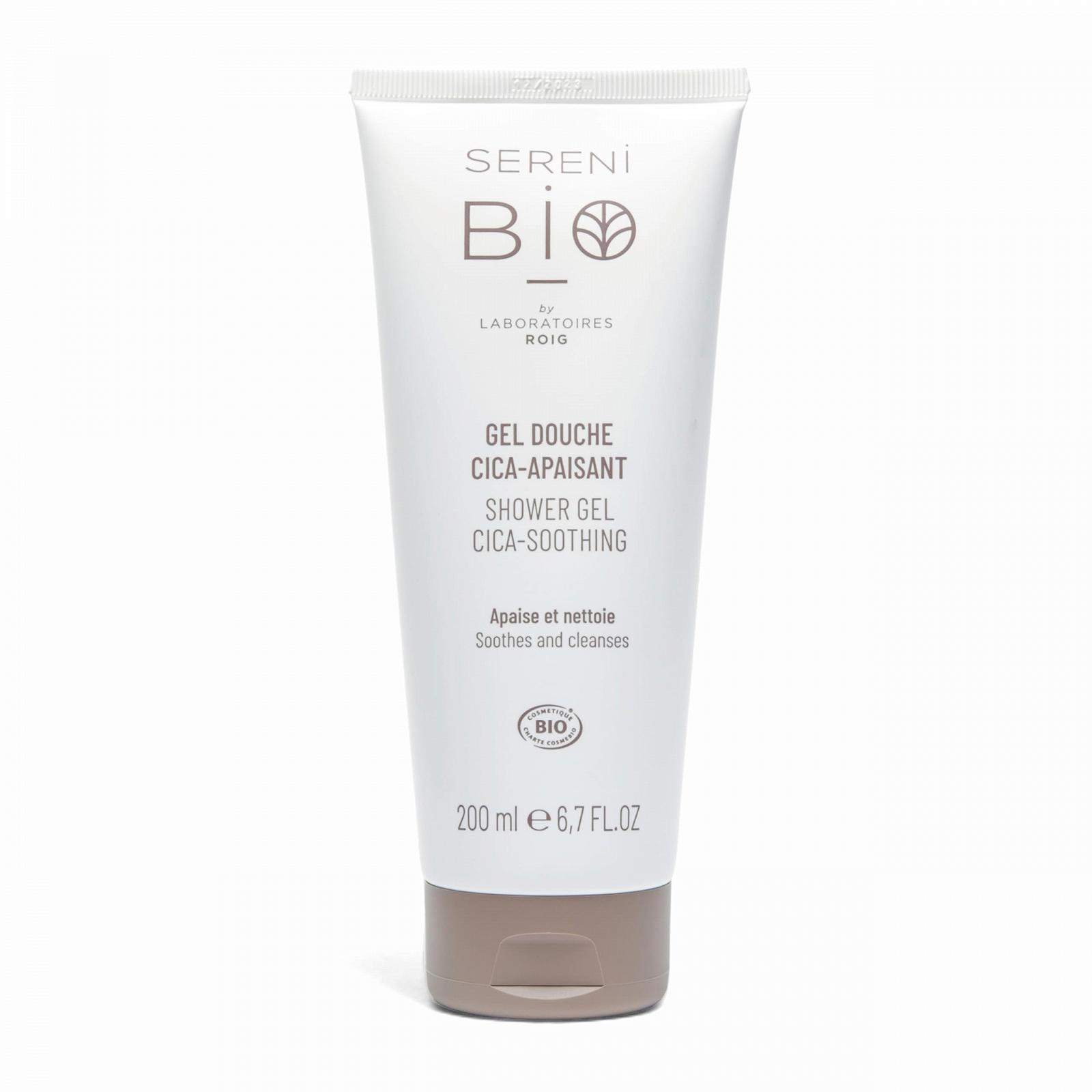 Гель для душу Sérénibio Centella Asiatica зволожувальний для чутливої шкіри 200 мл, фото №1