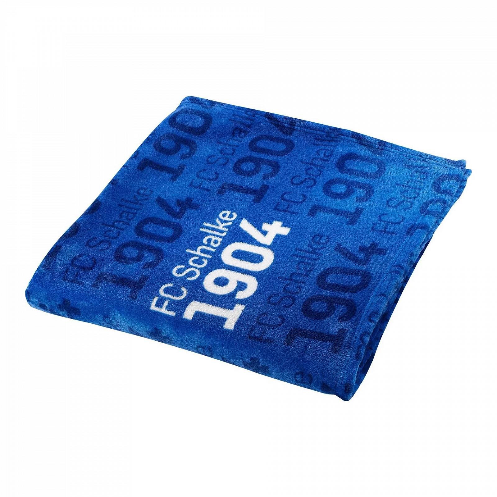 Покривало Фланель Фліс FC Schalke 04, фото №2 Покривало Фланель Фліс FC Schalke 04, фото №2