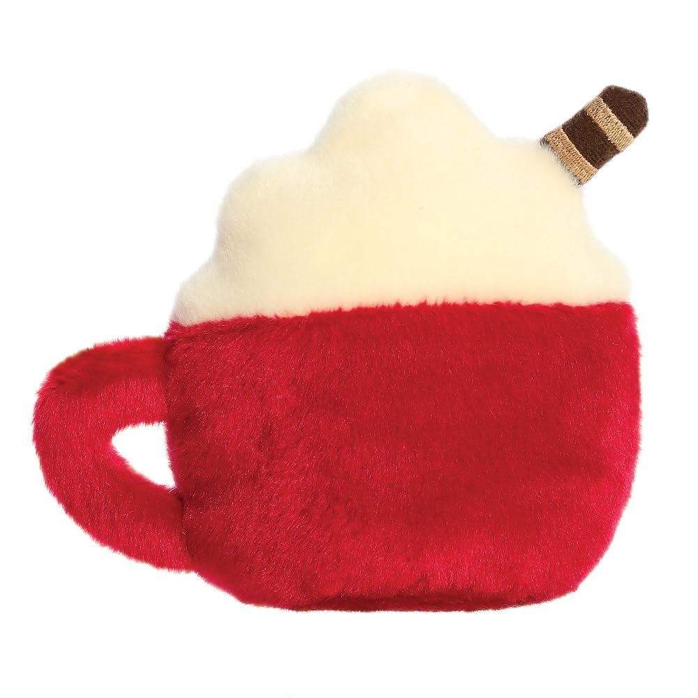 Мягкая игрушка Aurora Palm Pals Cassia Hot Cocoa 13 см Красно-белый, фото №4 Мягкая игрушка Aurora Palm Pals Cassia Hot Cocoa 13 см Красно-белый, фото №4