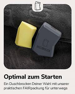 Твердый гель для душа и шампунь 2-в-1 Duschbrocken Toni Zitroni лимонный веганский стартовый набор цена на synthetic.ua - Фото 1 Твердый гель для душа и шампунь 2-в-1 Duschbrocken Toni Zitroni лимонный веганский стартовый набор synthetic.ua - Фото 1