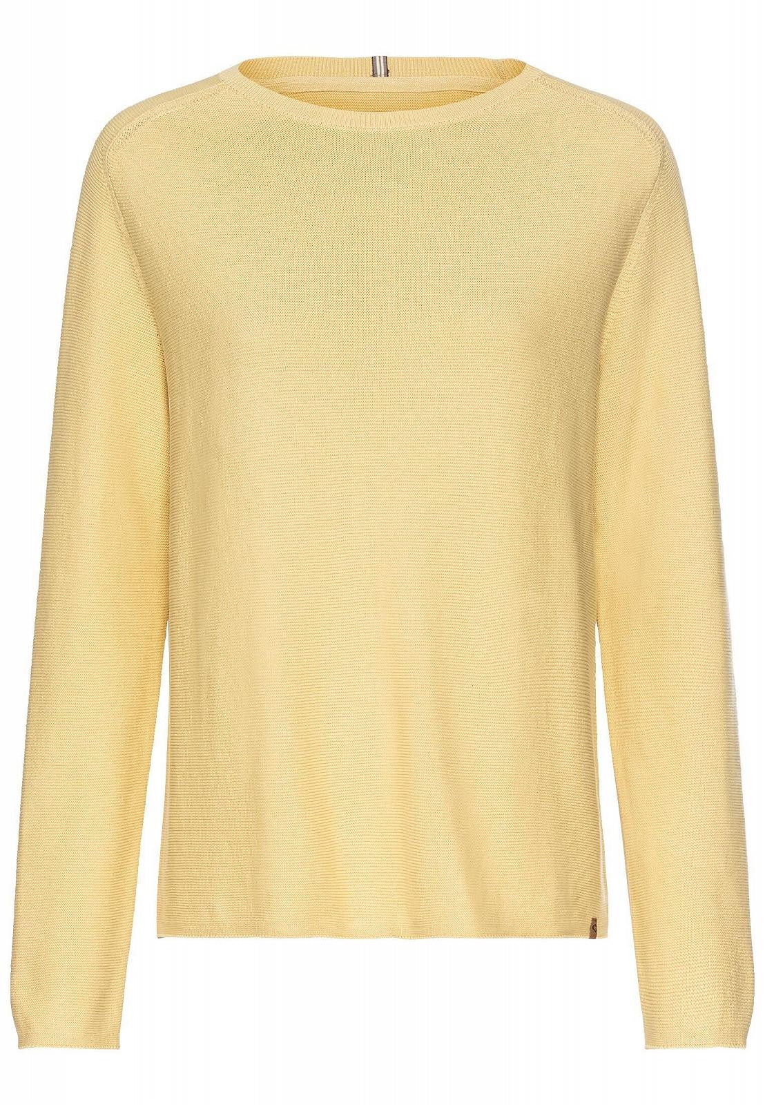 Женский свитшот camel active с круглым вырезом из чистого хлопка, фото №1