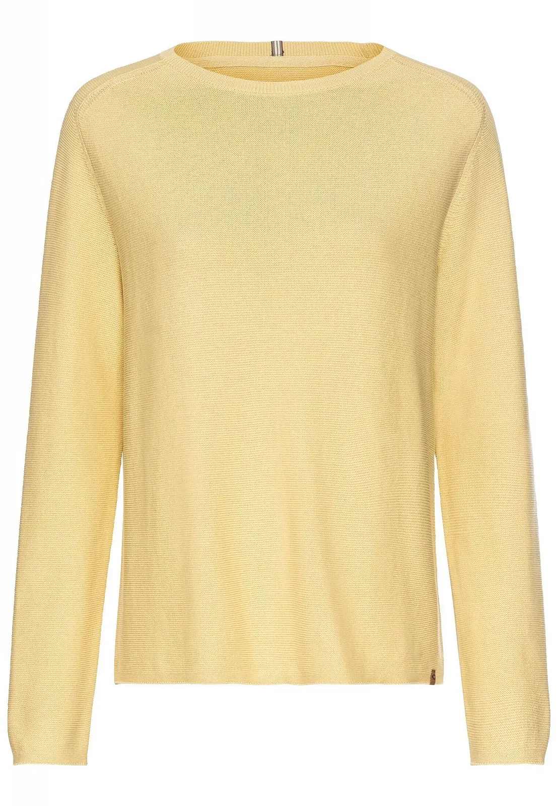 Женский свитшот camel active с круглым вырезом из чистого хлопка, фото №1 Женский свитшот camel active с круглым вырезом из чистого хлопка, фото №1