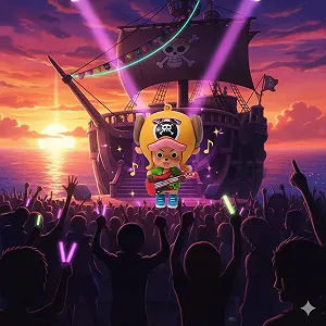 Брелок Ван піс One Piece Тоні Тоні Tony Tony дитячий брелок на рюкзак, ключі жовтий 6 см - Фото 1