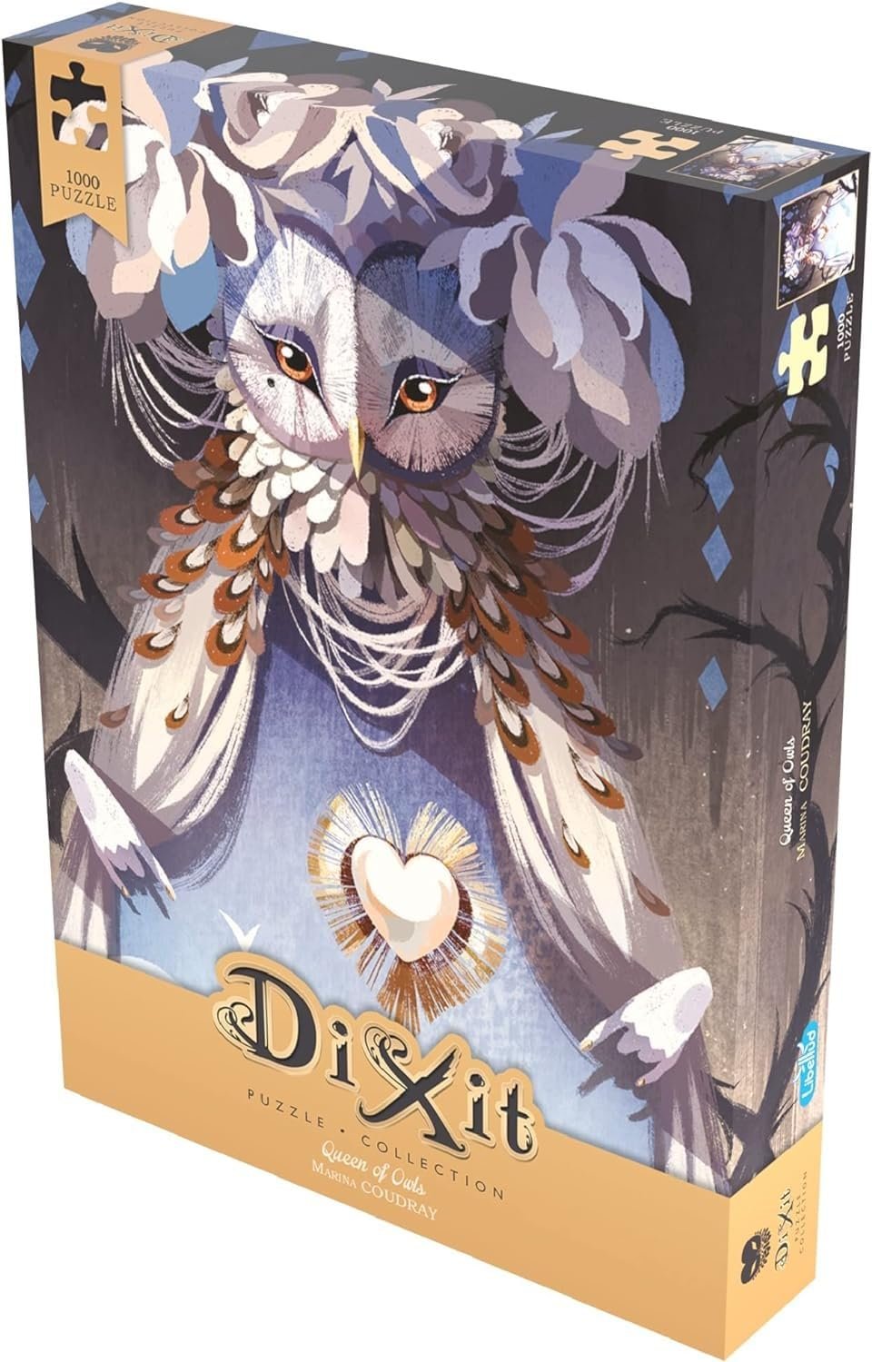 Пазл Libellud Dixit Puzzle Collection Queen of Owls 1000 елементів 48 x 68 см, фото №6