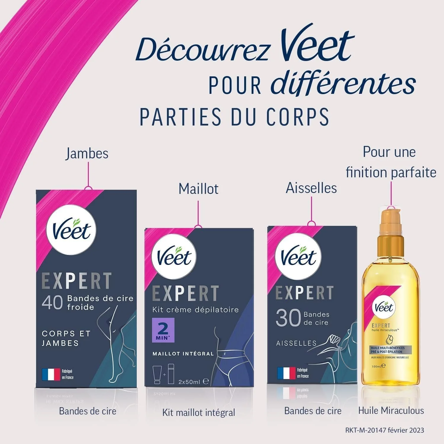 Диски с горячим воском Veet Spawax Refill Инжир и Лилия, фото №5