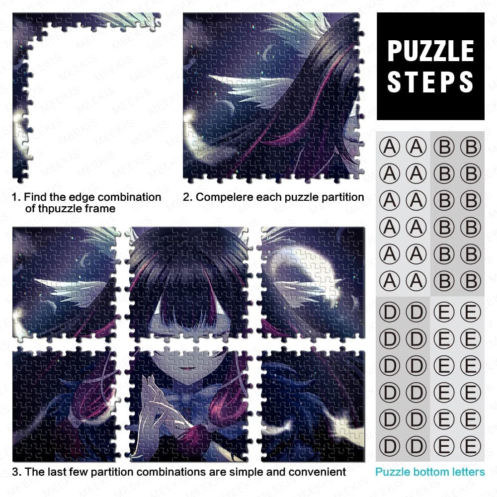 Пазл Genshin Impact Columbina 1000 элементов 26 х 38 см, фото №2