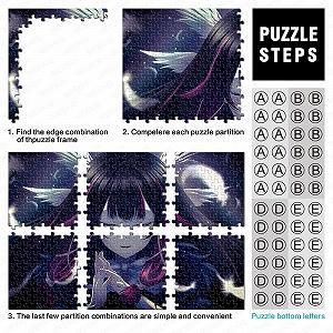 Пазл Genshin Impact Columbina 1000 элементов 26 х 38 см synthetic.ua - Фото 1