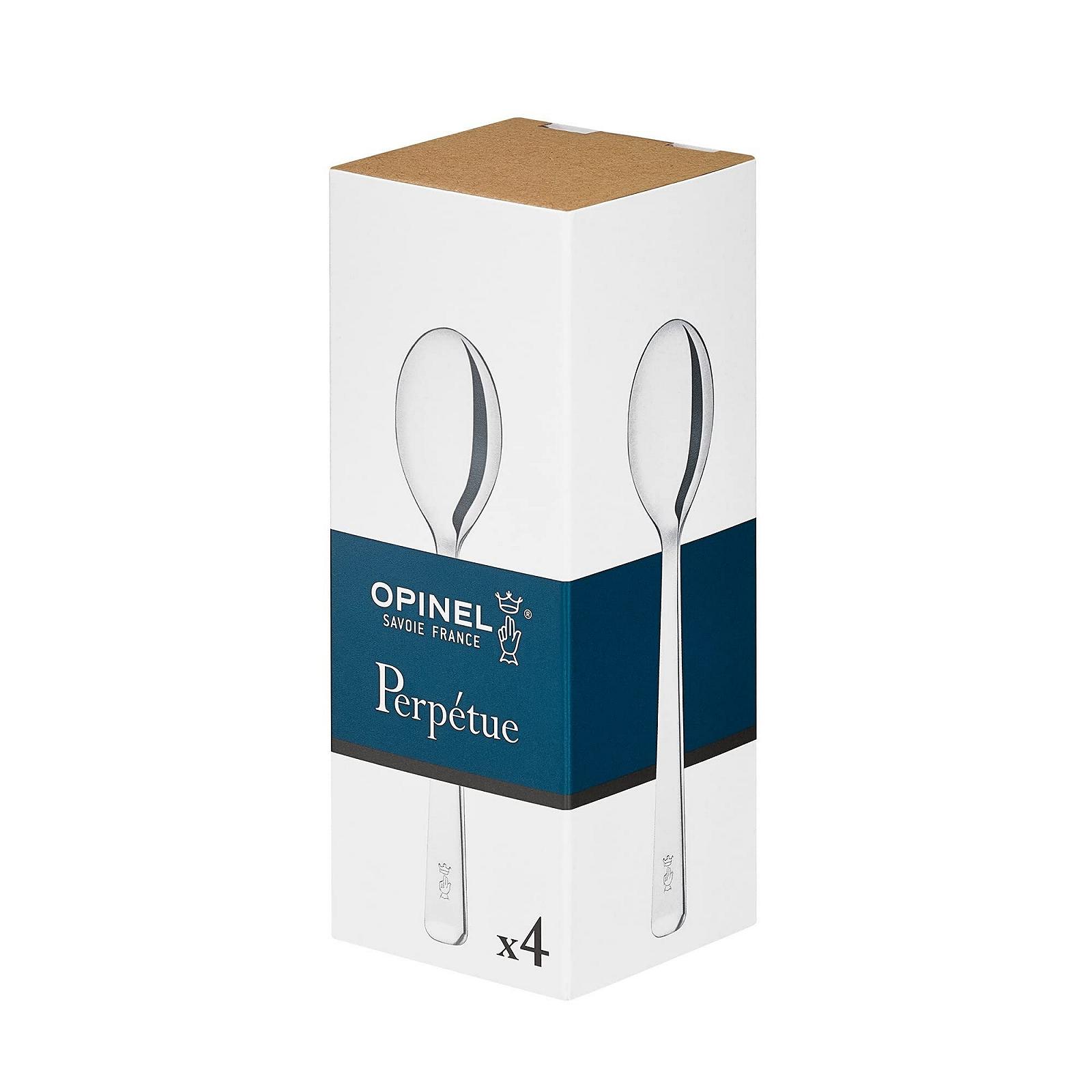 Ложки чайные Opinel Perpétue Нержавеющая сталь Легко очищаются Практичные 254618 Серебряный, фото №1