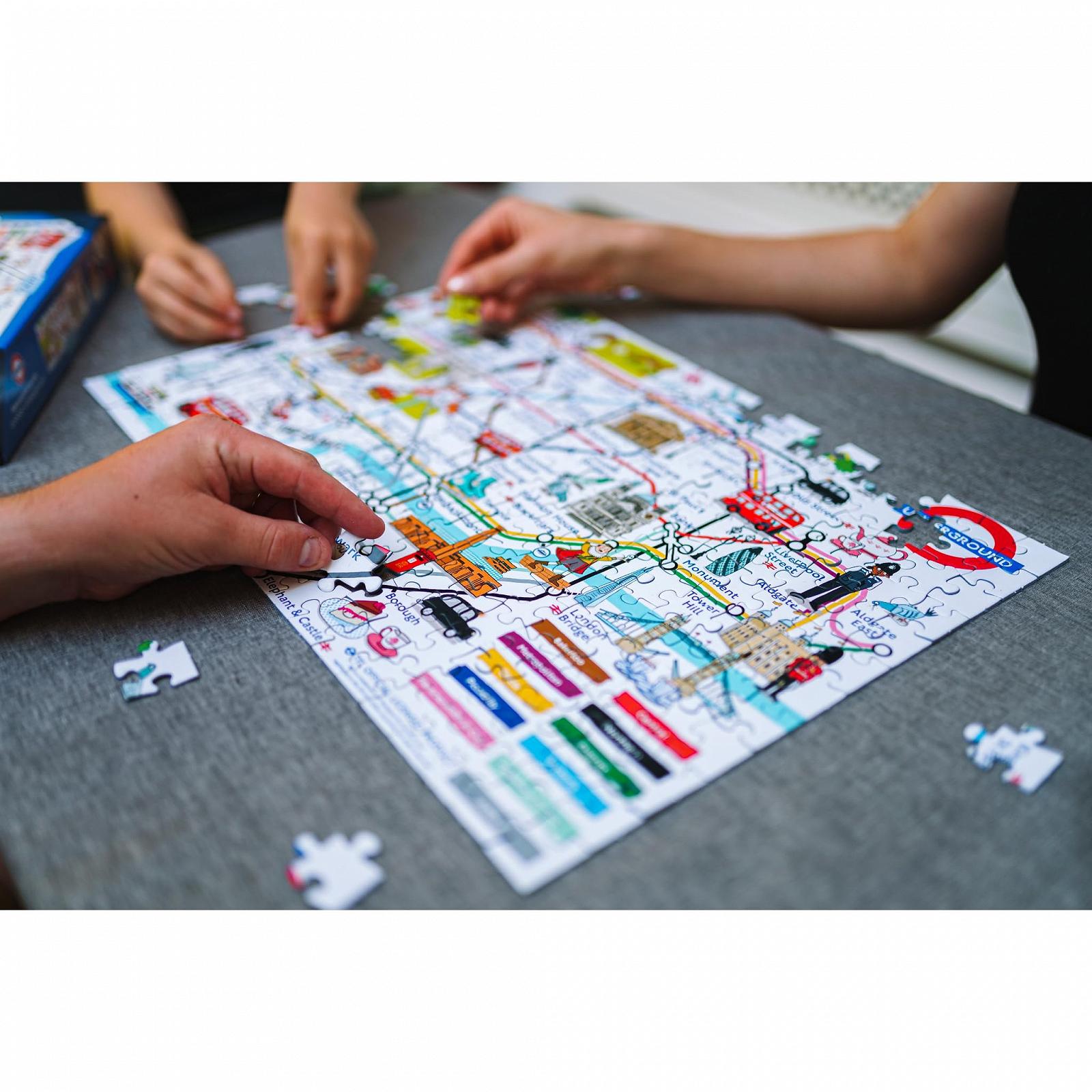 Пазл Gibsons Adventures on The London Underground 250 XL деталей, фото №8 Пазл Gibsons Adventures on The London Underground 250 XL деталей, фото №8