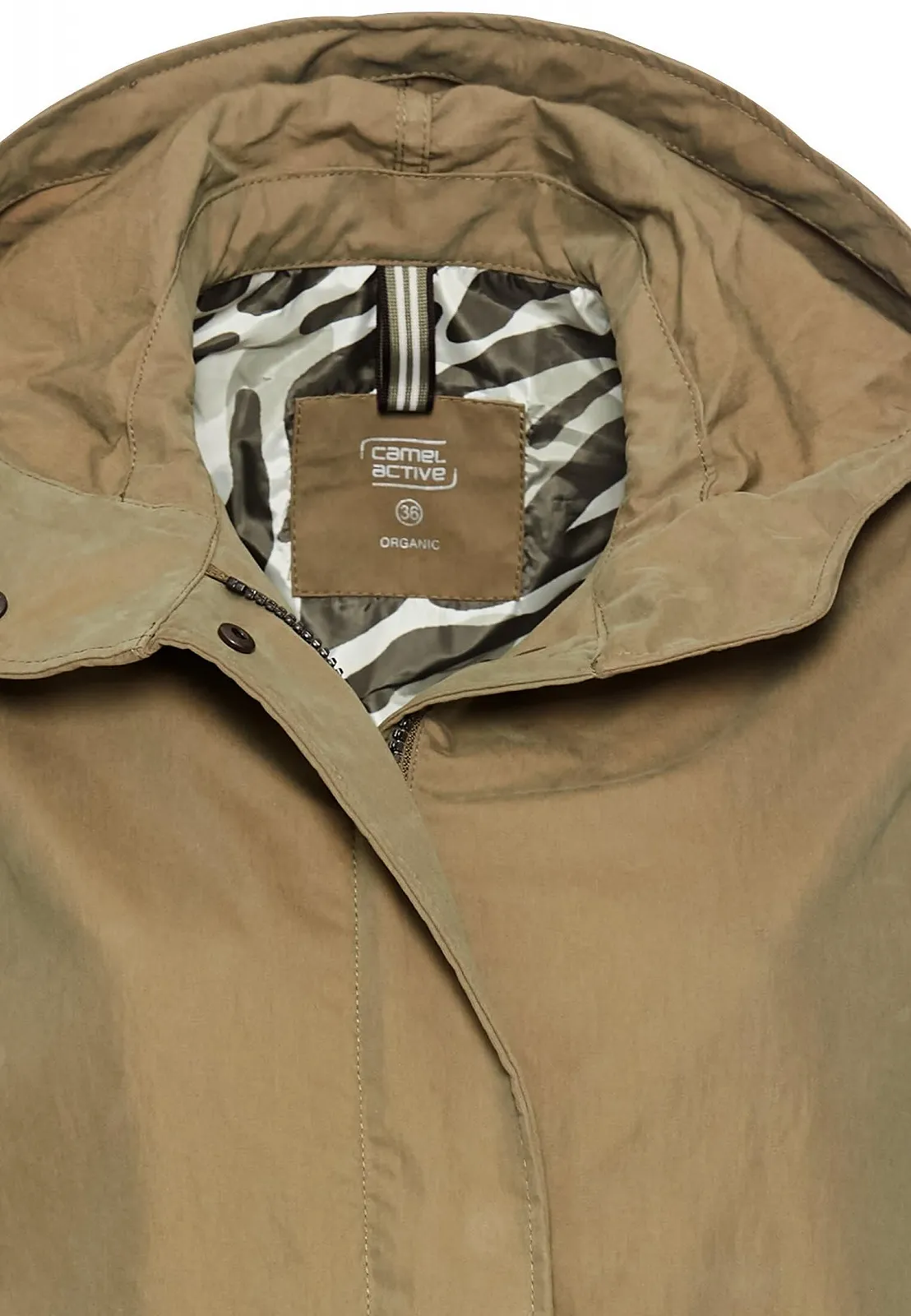 Жіноча парка camel active Довга з регульованою талією, фото №8 Жіноча парка camel active Довга з регульованою талією, фото №8