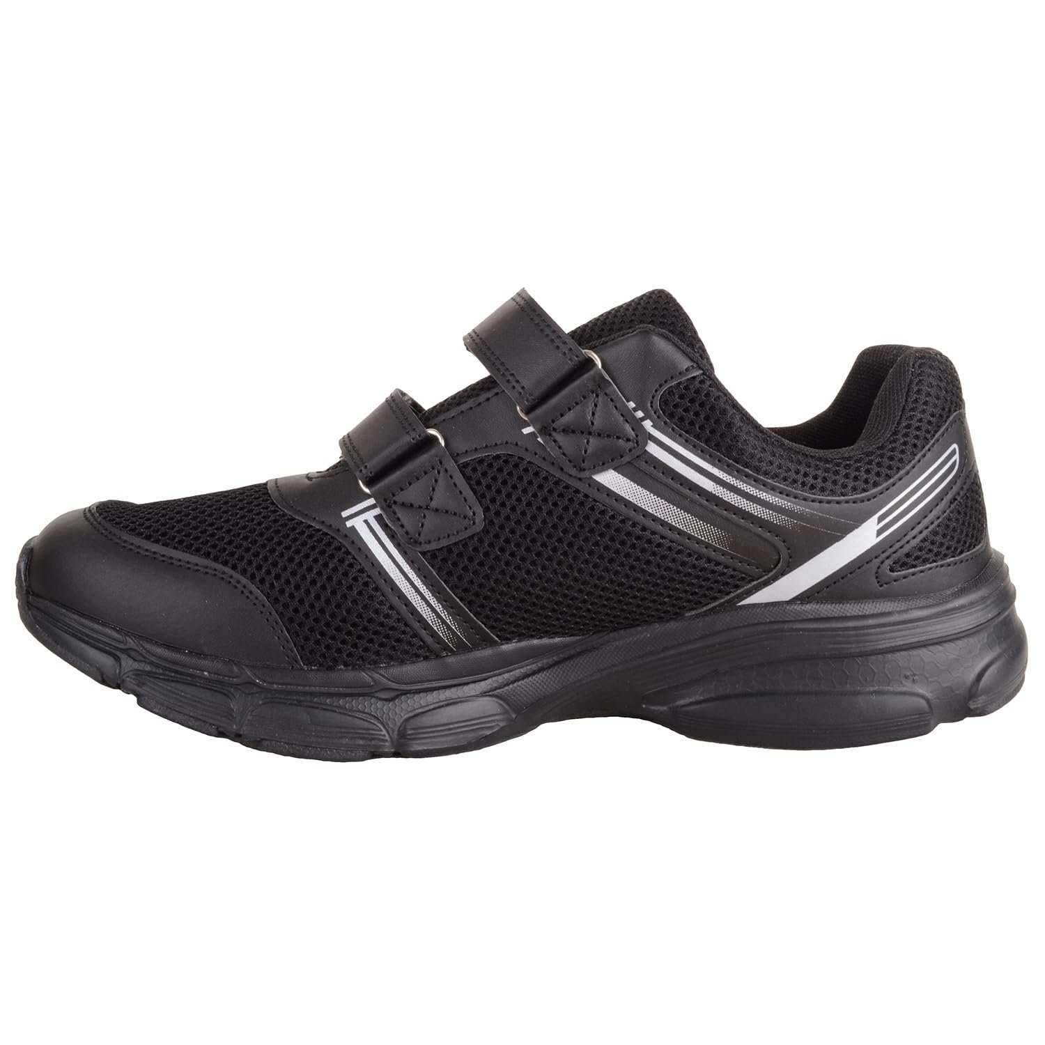 Чоловічі Легкі Широкі Кросівки на Подвійній Липучці, фото №5 Чоловічі Легкі Широкі Кросівки на Подвійній Липучці, фото №5