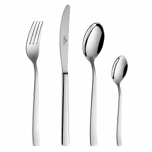 Набір столових приборів Gerlach Onda для 6 осіб, можна мити в посудомийній машині - Фото 1