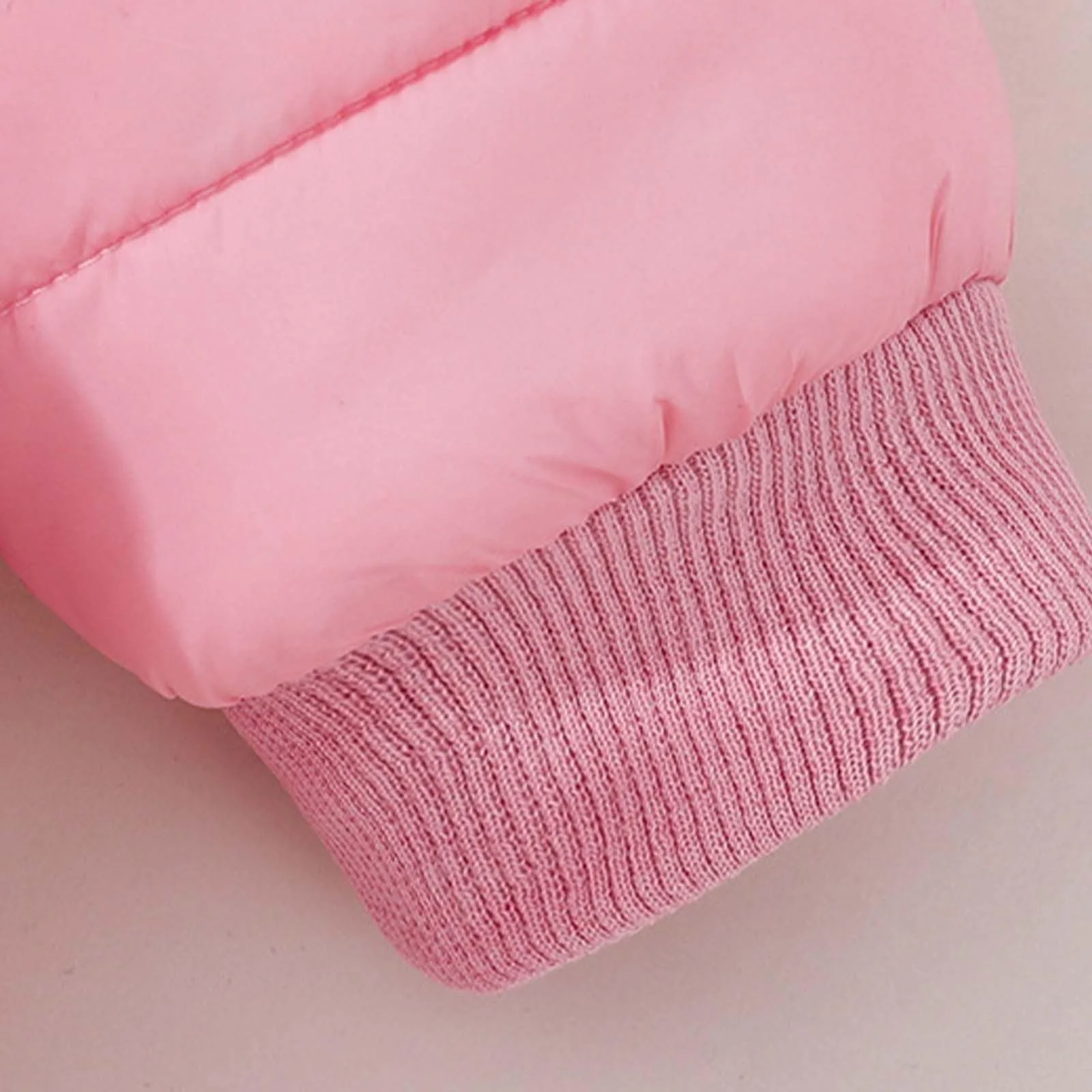 Зимова куртка для дівчат, тепла стьобана куртка, довга, фото №4