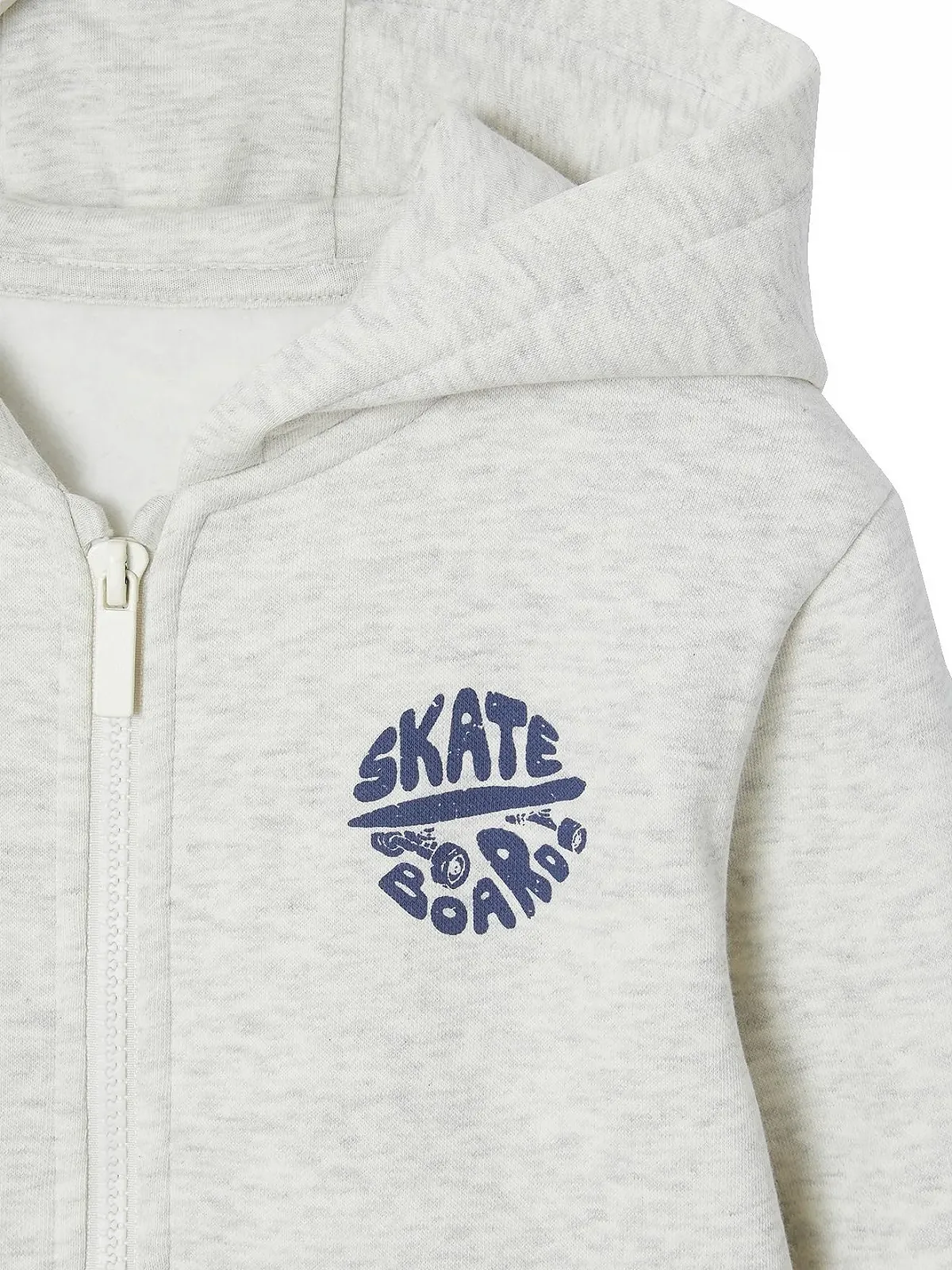 Толстовка з капюшоном Vertbaudet Basic з переробленого поліестеру, фото №3