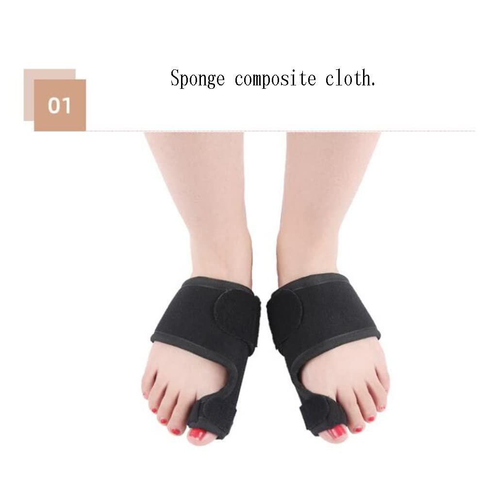 Коректор великого пальця стопи CAZARU, набір роздільників для полегшення болю при бурситі, регульований розмір, фото №5