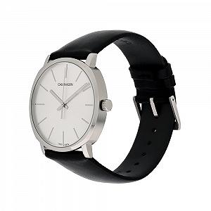 Мужские аналоговые кварцевые часы Calvin Klein K8Q311C6 с кожаным ремешком synthetic.ua - Фото 1