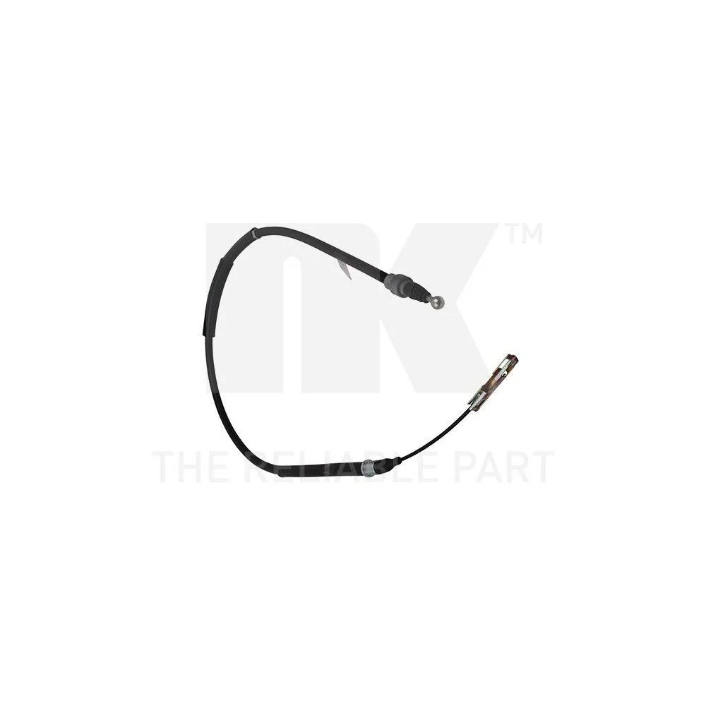 Трос стоянкового гальма NK 9047105 для AUDI лівий, фото №1