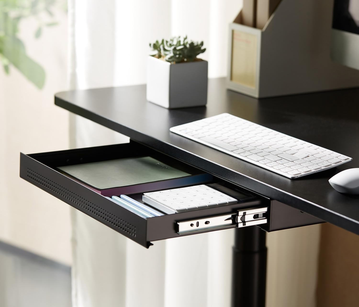 Ящик Ergolutions Slimline Undermount Черный, фото №7