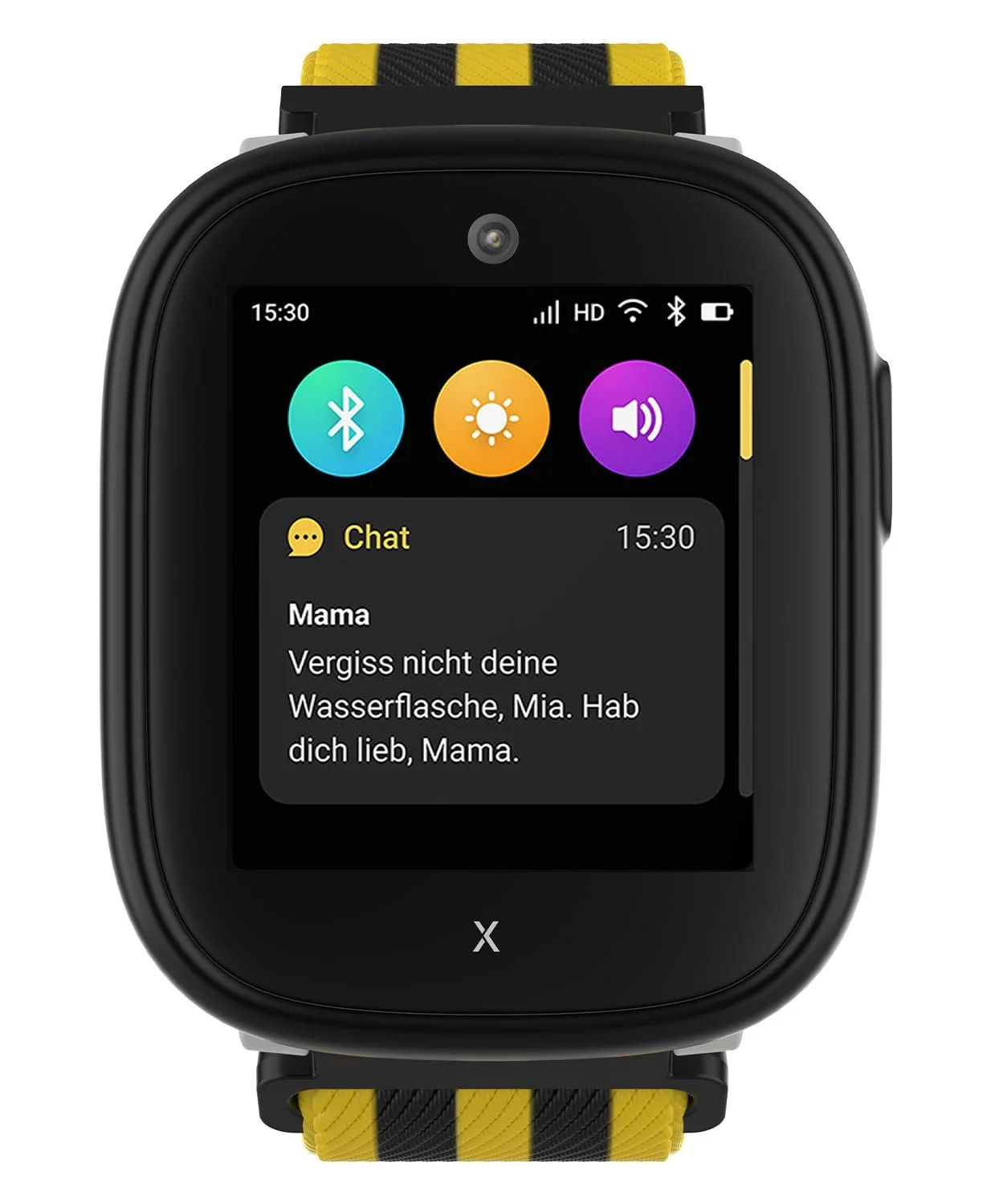 Дитячий смарт-годинник XPLORA X6 Play BVB Edition eSIM GPS Камера Yellow & Black, фото №2