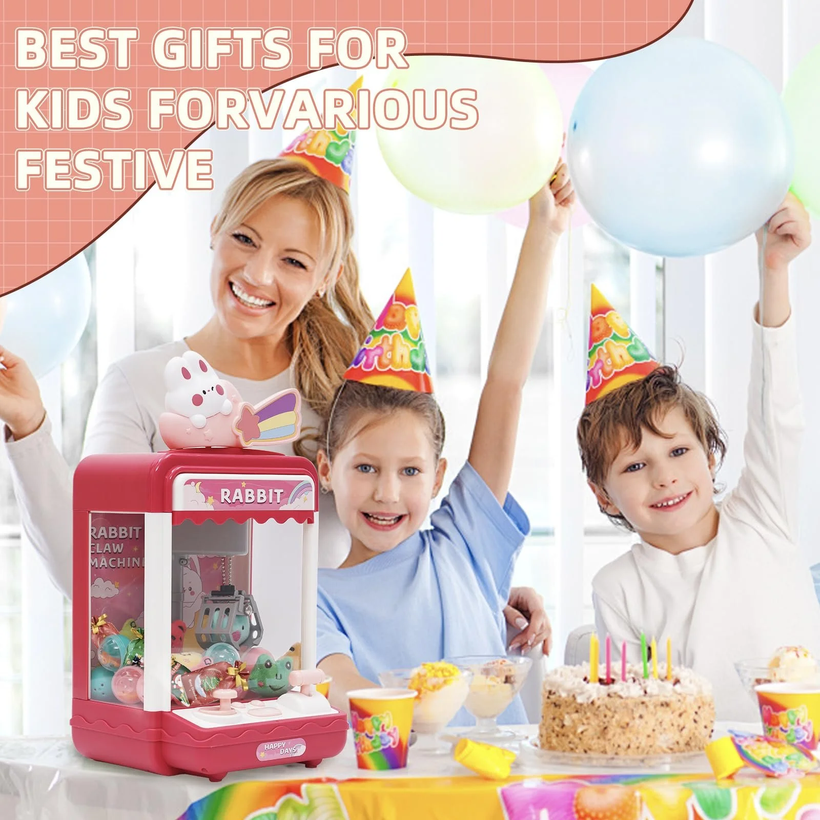 Мінімашина Candy Doll Gachapon (рожево-червона), фото №6