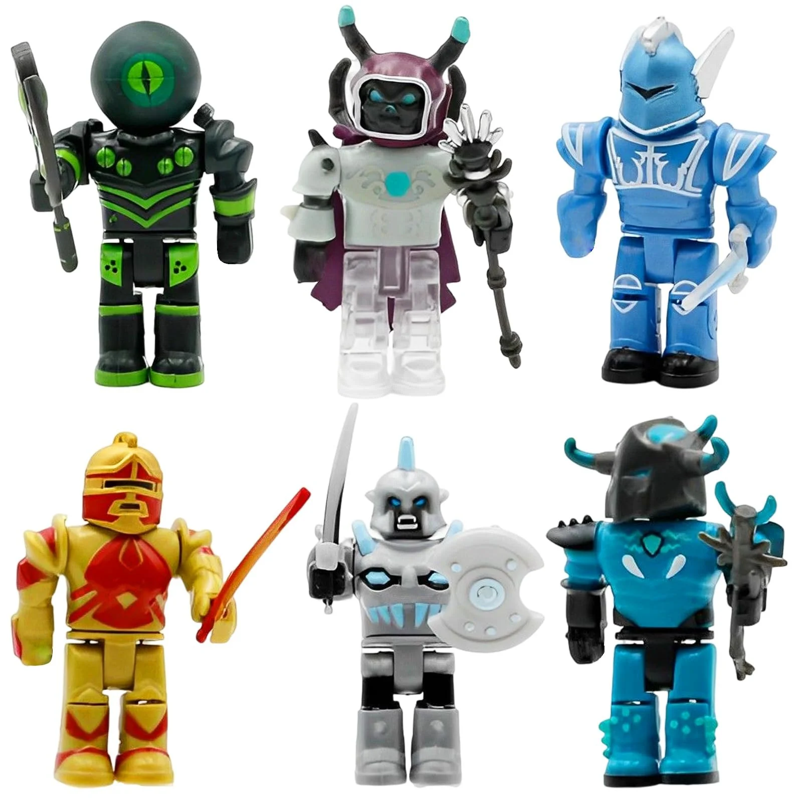 Набір фігурок Roblox 6 штук Декор для торта Моделі персонажів 6+ років, фото №1