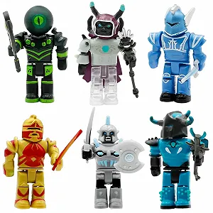 Набір фігурок Roblox 6 штук Декор для торта Моделі персонажів 6+ років - Фото 1