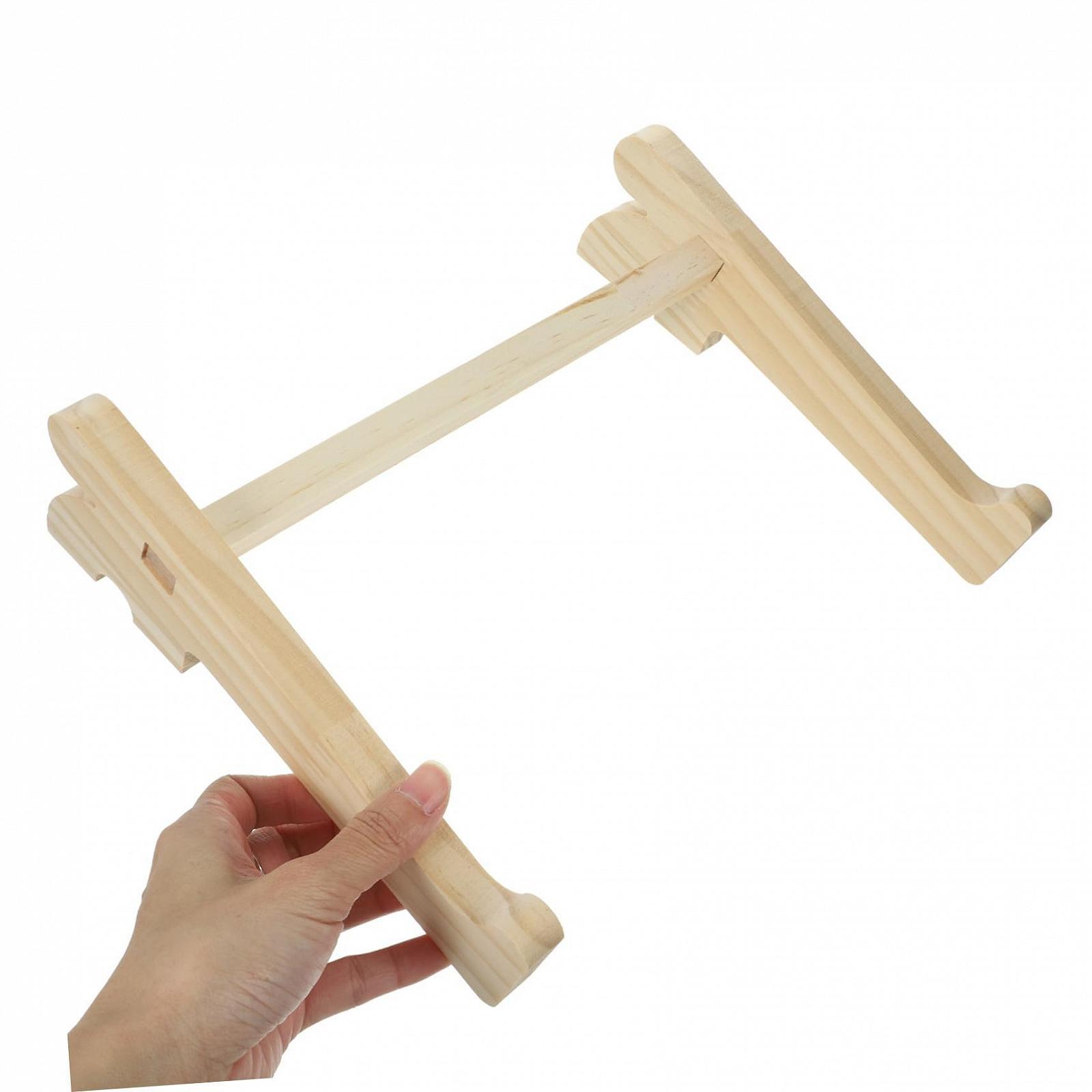 Підставка для ноутбука GALPADA дерев'яна ергономічна з вентиляцією, регульована по висоті, фото №5