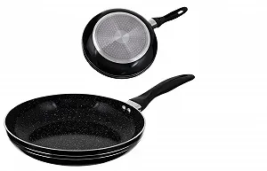 Скварода 22 см темний мрамор UNIQUE UN 5153 Антипригарна мраморна synthetic.ua - Фото 1