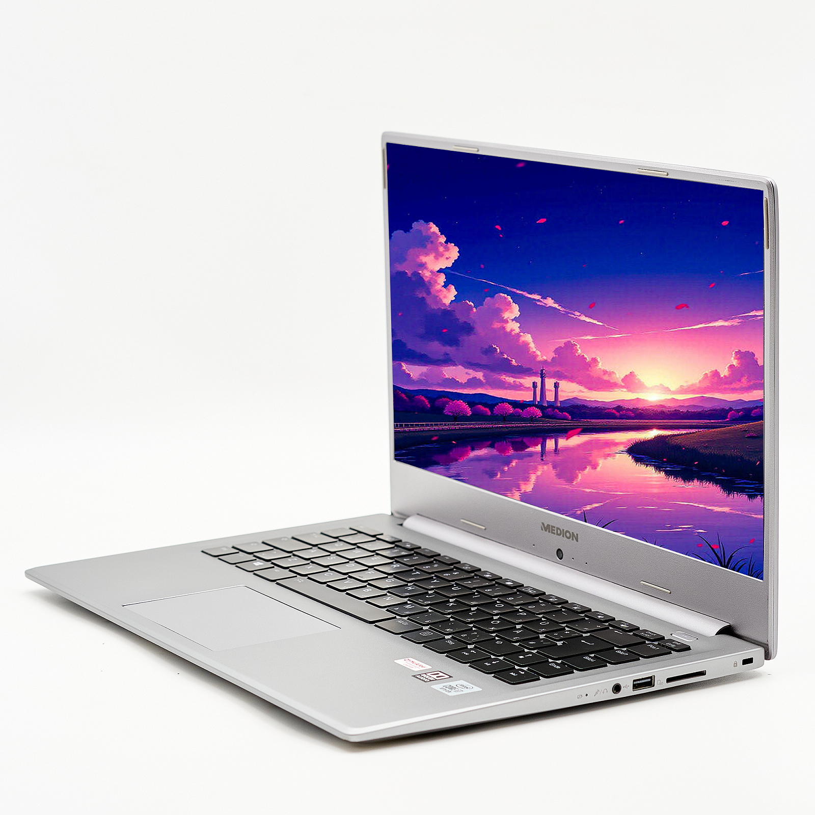 Ноутбук Medion Akoya S15447 Intel Core i7-10510U ОЗУ 32 ГБ SSD 1 ТБ Intel Graphics Металлический корпус Win10, фото №4
