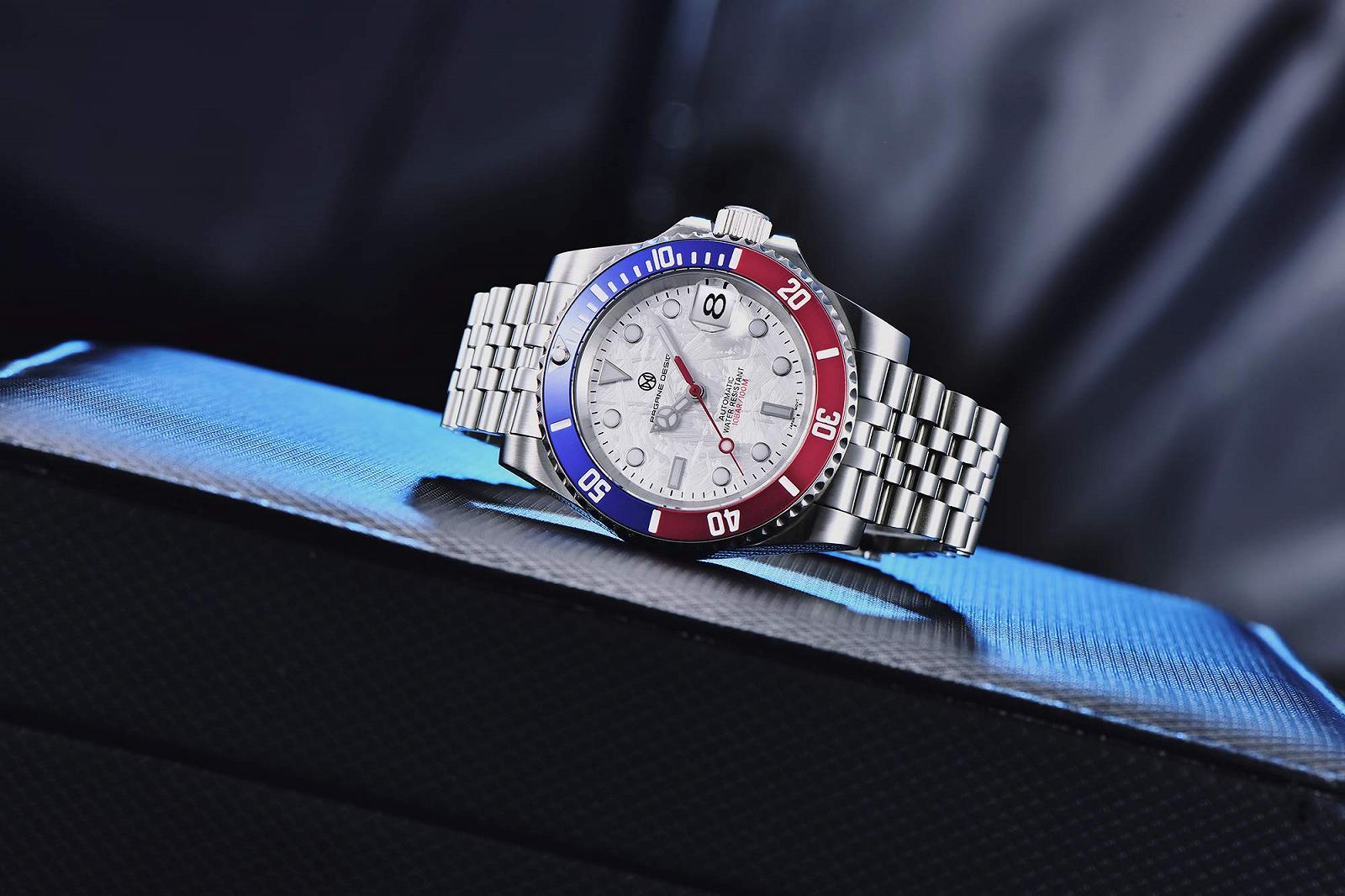 Годинник PAGRNE DESIGN Чоловічий Автоматичний Механічний Елегантний Діловий з Японським Механізмом NH35 41 мм З Нержавіючої Сталі Сапфірове Скло Водонепроникність 100 м, фото №3 Годинник PAGRNE DESIGN Чоловічий Автоматичний Механічний Елегантний Діловий з Японським Механізмом NH35 41 мм З Нержавіючої Сталі Сапфірове Скло Водонепроникність 100 м, фото №3