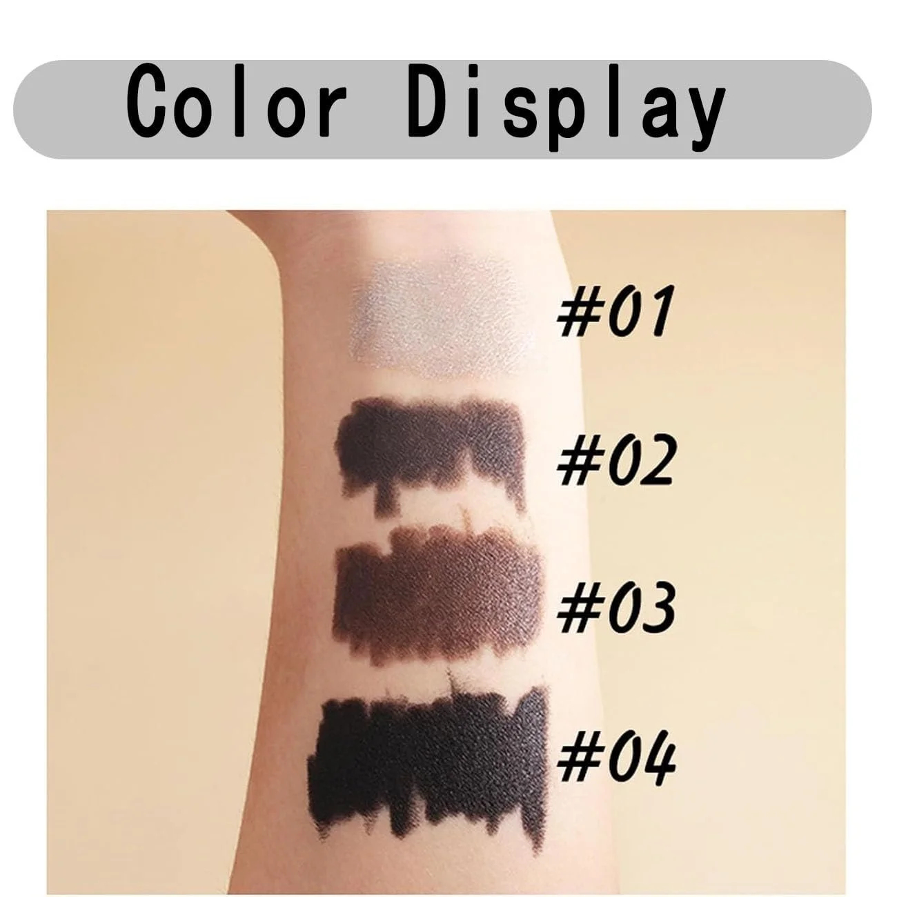 Гель-Олівець Ayky Long Wear, чорна, фото №3 Гель-Олівець Ayky Long Wear, чорна, фото №3