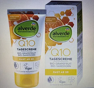 Денний крем для обличчя alverde Natural Cosmetics Q10 50 мл - Фото 1