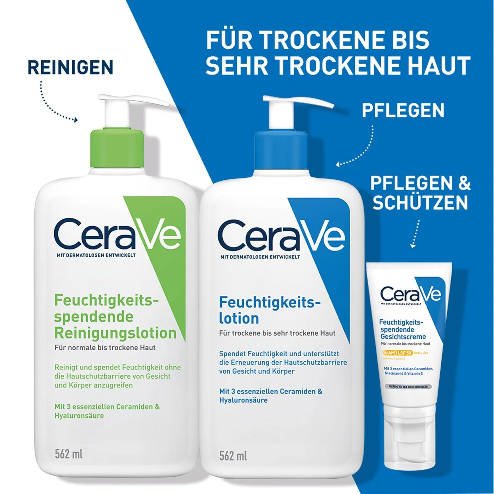 Лосьон CeraVe Увлажняющий для тела и лица для сухой и очень сухой кожи, интенсивное увлажнение, с гиалуроновой кислотой и 3 важными керамидами, 562 мл, фото №6 Лосьон CeraVe Увлажняющий для тела и лица для сухой и очень сухой кожи, интенсивное увлажнение, с гиалуроновой кислотой и 3 важными керамидами, 562 мл, фото №6