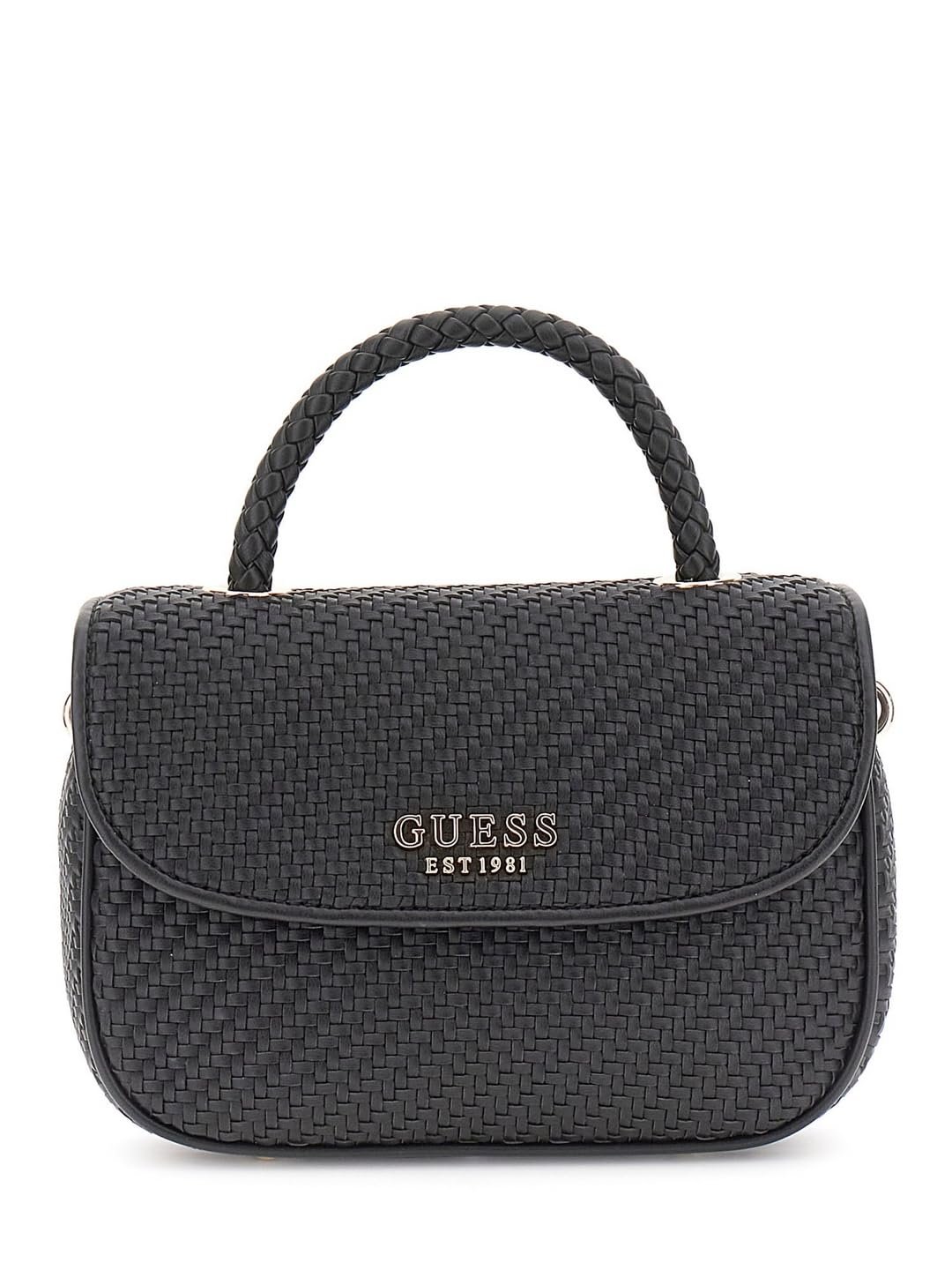 Сумка з верхньою ручкою GUESS Mirema Flap Black, фото №2