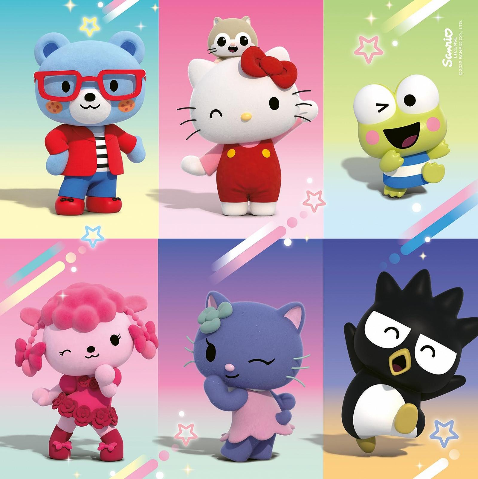 Дитячий пазл Ravensburger Hello Kitty Adventure in Cherry Town 12001035 3 x 49 деталей від 5 років, фото №3