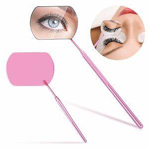 Дзеркало для нарощування вій Sibba Square Eyelash Mirror Легкий аксесуар знімний, багатофункціональний з нержавіючої сталі synthetic.ua - Фото 1