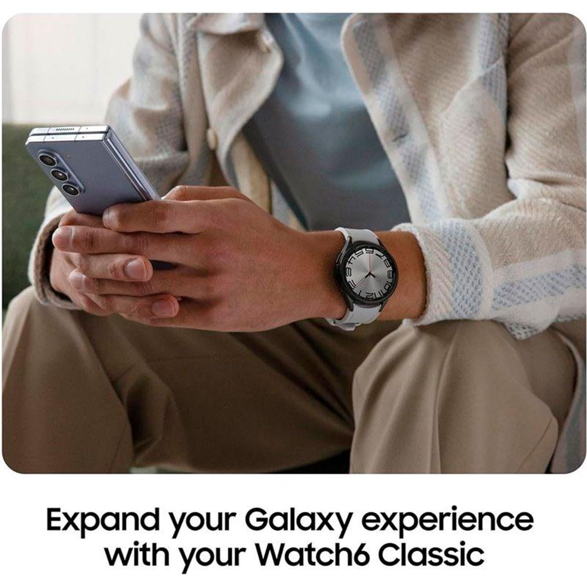 Смарт-годинник Samsung Galaxy Watch 6 Classic 47 мм Чорний, фото №4