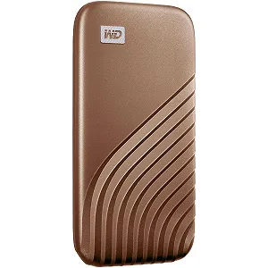 SSD WD My Passport 2 TB Mobile SSD NVMe USB-C USB 3.2 Gen-2 1050 МБ/с 1000 МБ/с Rose Gold - Фото 1
