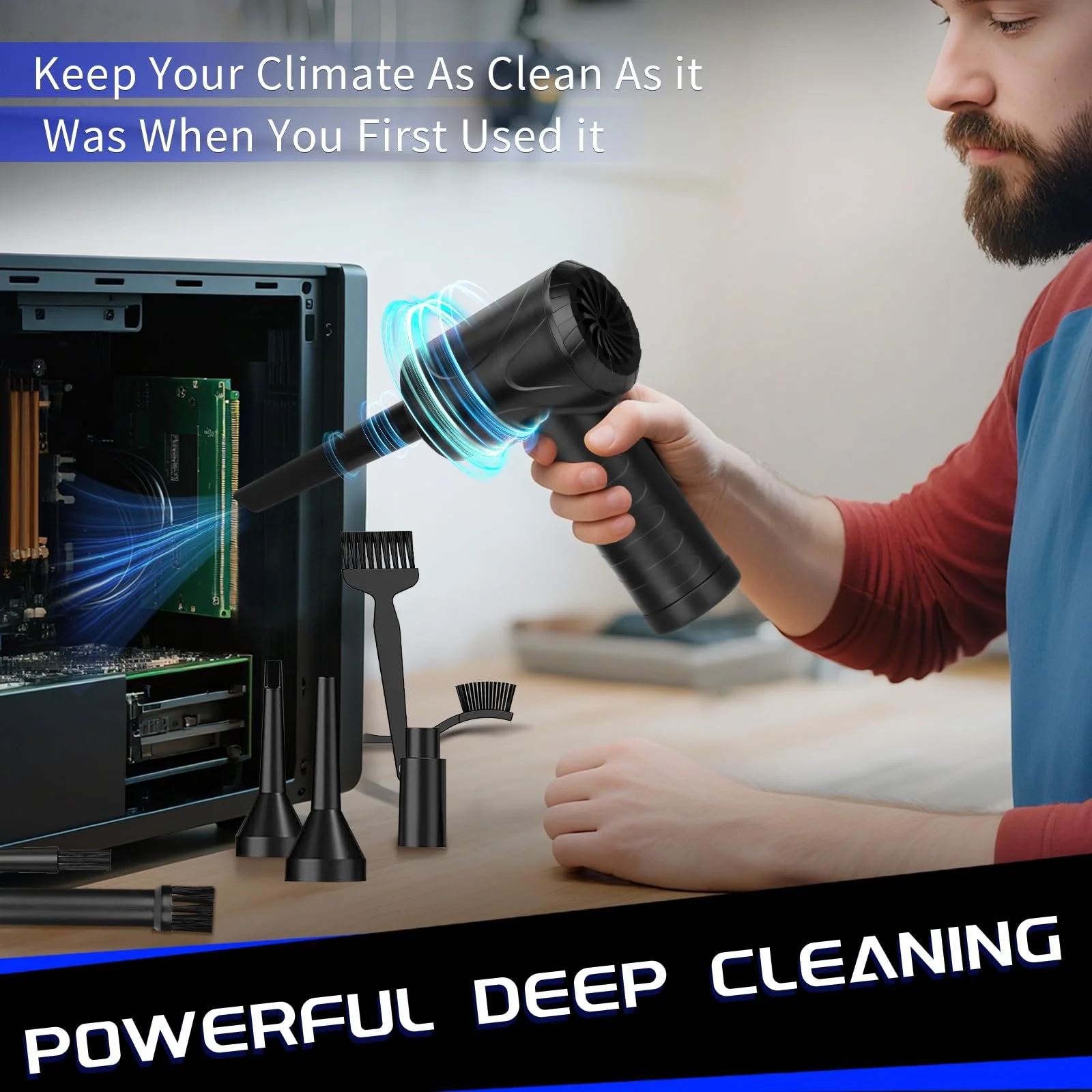 Електричний пиловловлювач TAVADA, фото №4 Електричний пиловловлювач TAVADA, фото №4