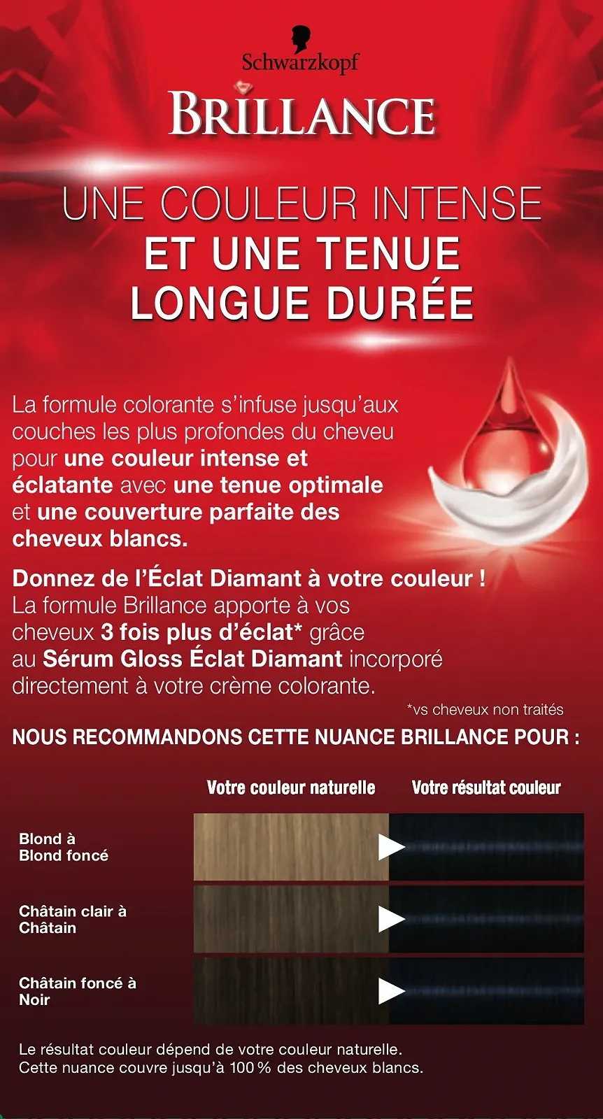 Краска для волос Schwarzkopf Brillance 891 Noir Bleut, фото №2 Краска для волос Schwarzkopf Brillance 891 Noir Bleut, фото №2