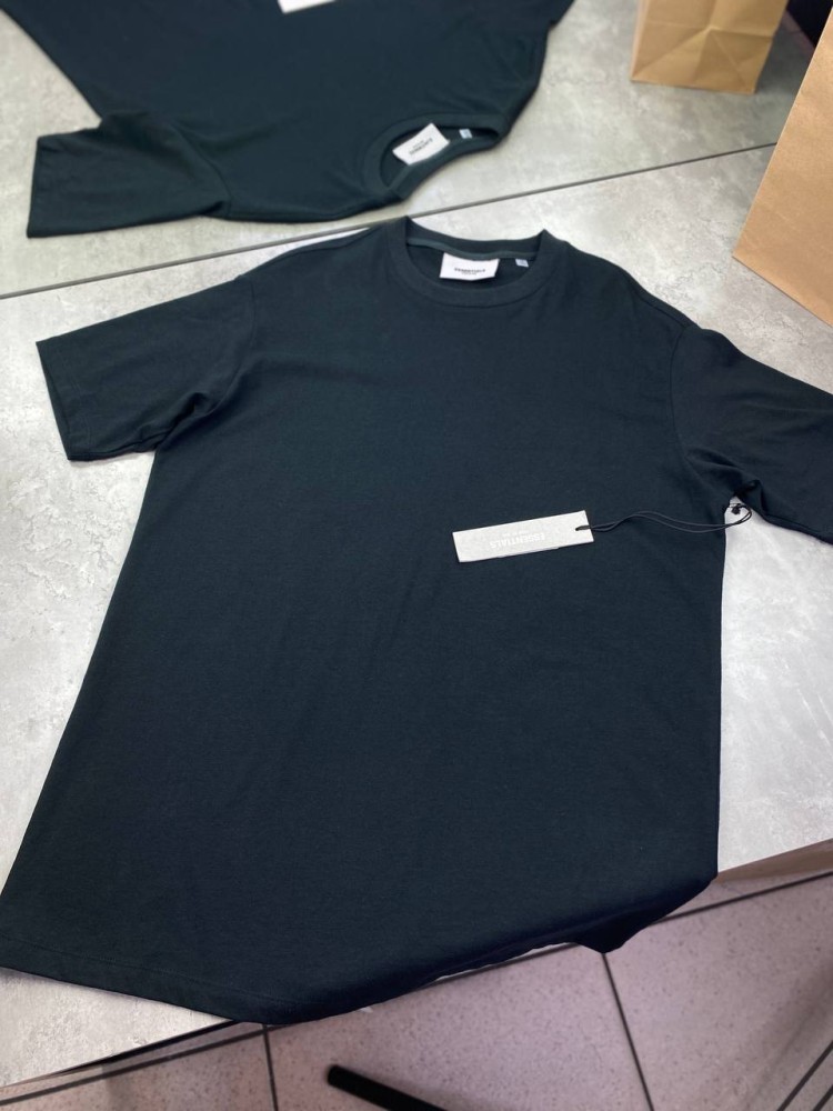 Футболка черная Essentials Logo Print Black f598, фото №5